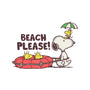 Let's Go To The Beach-none glossy sticker-turborat14