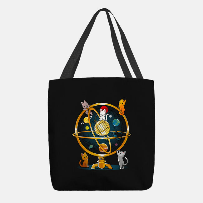 Astrolabe Cats-none basic tote bag-Vallina84