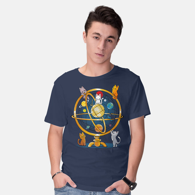 Astrolabe Cats-mens basic tee-Vallina84