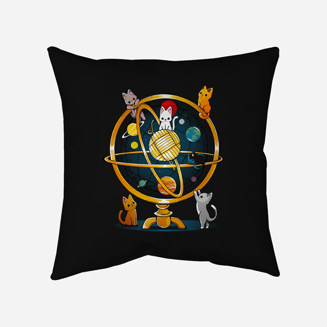 Astrolabe Cats-none removable cover throw pillow-Vallina84