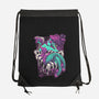 Half Dead-none drawstring bag-Jehsee