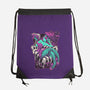 Half Dead-none drawstring bag-Jehsee
