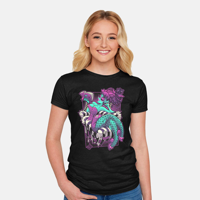 Half Dead-womens fitted tee-Jehsee