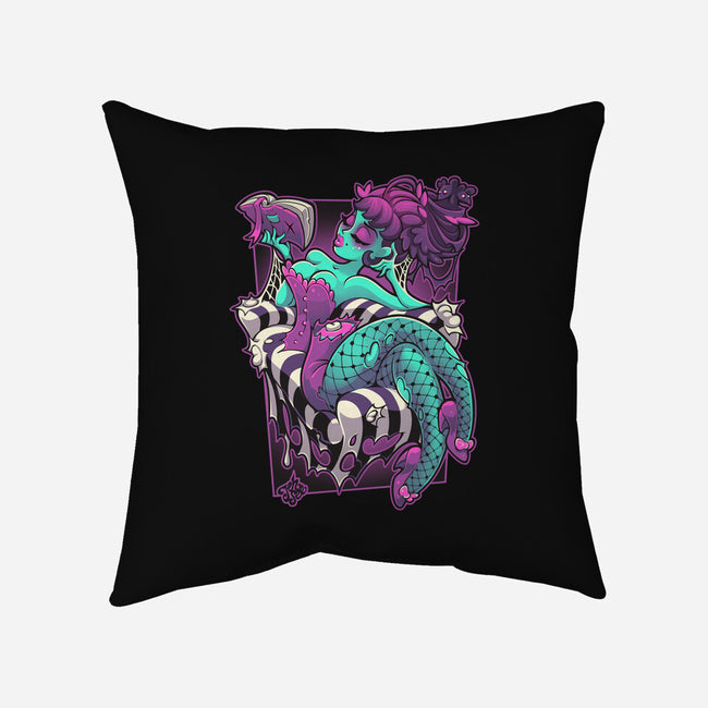 Half Dead-none removable cover w insert throw pillow-Jehsee