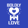 Boldly Love-unisex kitchen apron-Boggs Nicolas