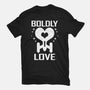 Boldly Love-womens fitted tee-Boggs Nicolas