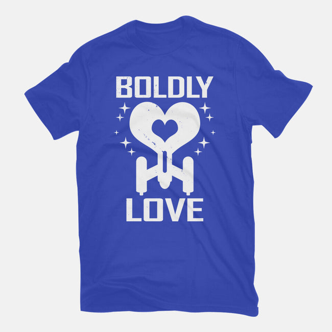 Boldly Love-mens heavyweight tee-Boggs Nicolas