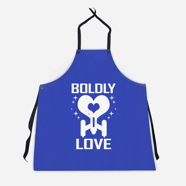 Boldly Love-unisex kitchen apron-Boggs Nicolas