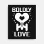 Boldly Love-none stretched canvas-Boggs Nicolas