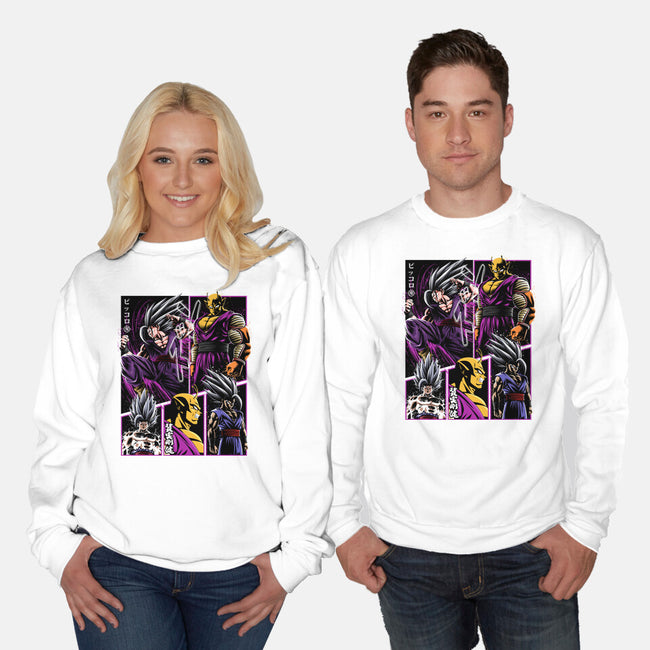 Two Beasts-unisex crew neck sweatshirt-albertocubatas