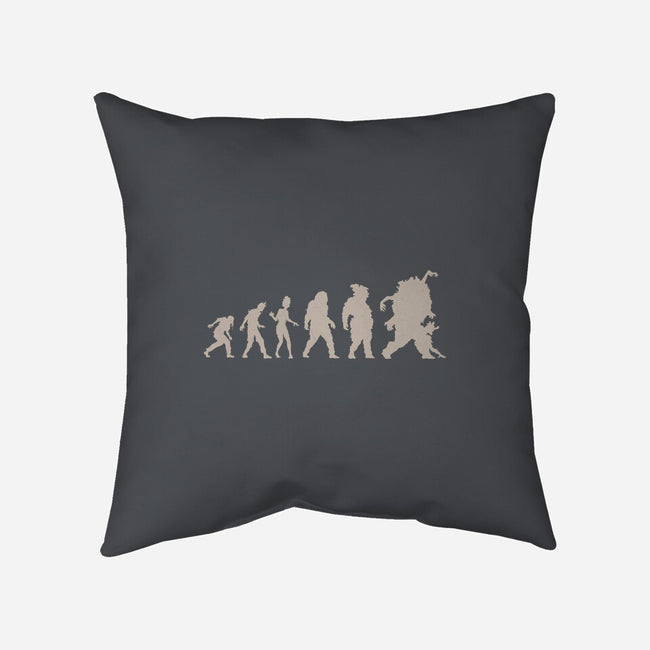 Infected Evolution-none removable cover w insert throw pillow-Getsousa!