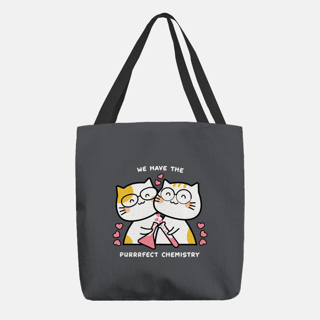 Perfect Chemistry-none basic tote bag-bloomgrace28