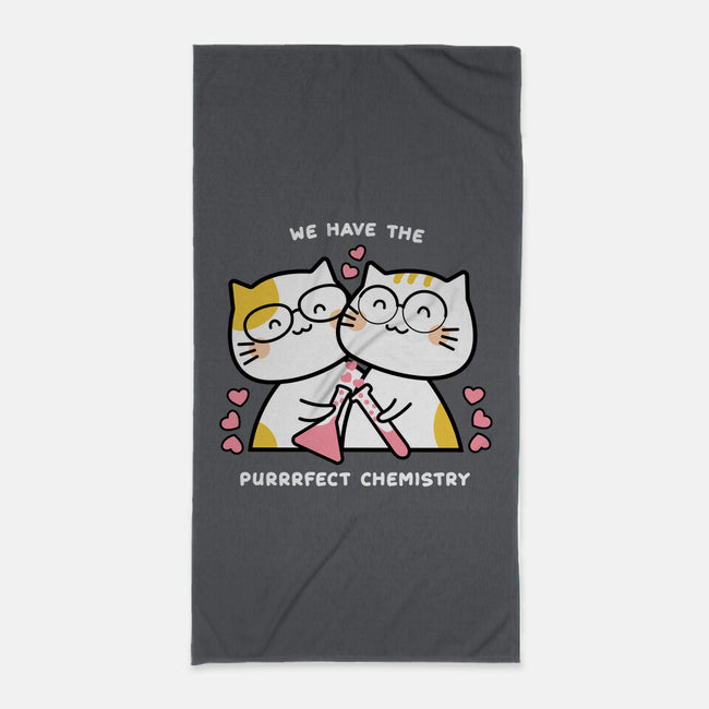 Perfect Chemistry-none beach towel-bloomgrace28