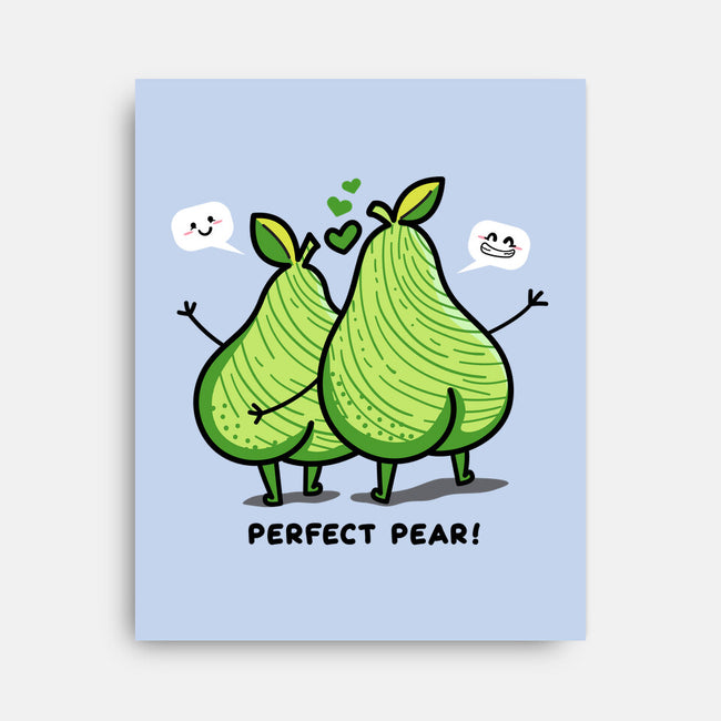 Perfect Pear-none stretched canvas-bloomgrace28