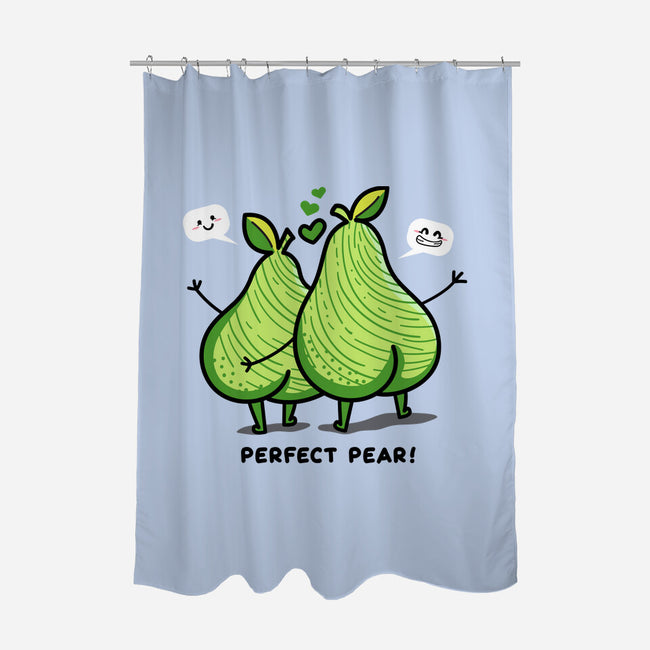 Perfect Pear-none polyester shower curtain-bloomgrace28