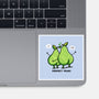 Perfect Pear-none glossy sticker-bloomgrace28