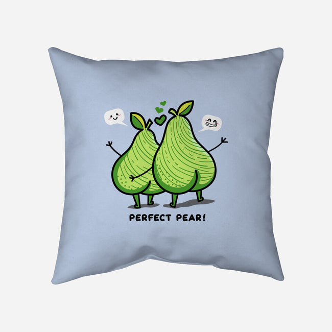 Perfect Pear-none removable cover w insert throw pillow-bloomgrace28