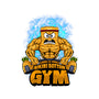 Muscle Square-none removable cover w insert throw pillow-spoilerinc