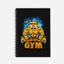 Muscle Square-none dot grid notebook-spoilerinc