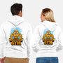 Muscle Square-unisex zip-up sweatshirt-spoilerinc