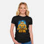 Muscle Square-womens fitted tee-spoilerinc