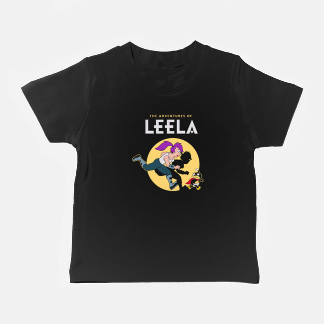 The Adventures Of Leela-baby basic tee-Getsousa!