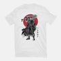 Black Swordsman Sumi-e-unisex basic tee-DrMonekers