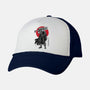Black Swordsman Sumi-e-unisex trucker hat-DrMonekers