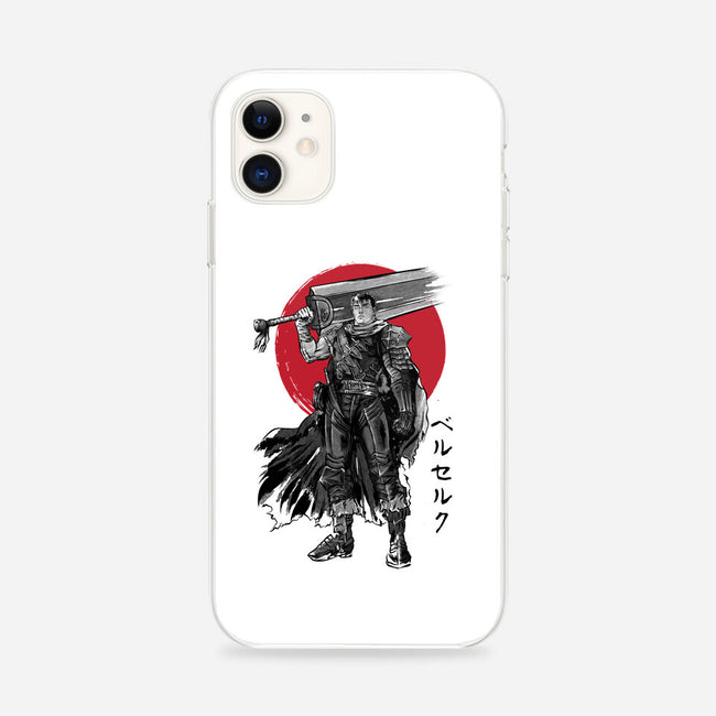 Black Swordsman Sumi-e-iphone snap phone case-DrMonekers
