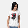 Black Swordsman Sumi-e-womens basic tee-DrMonekers