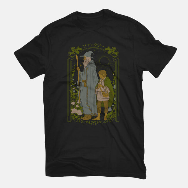 Fantastic Adventure-womens fitted tee-Hafaell