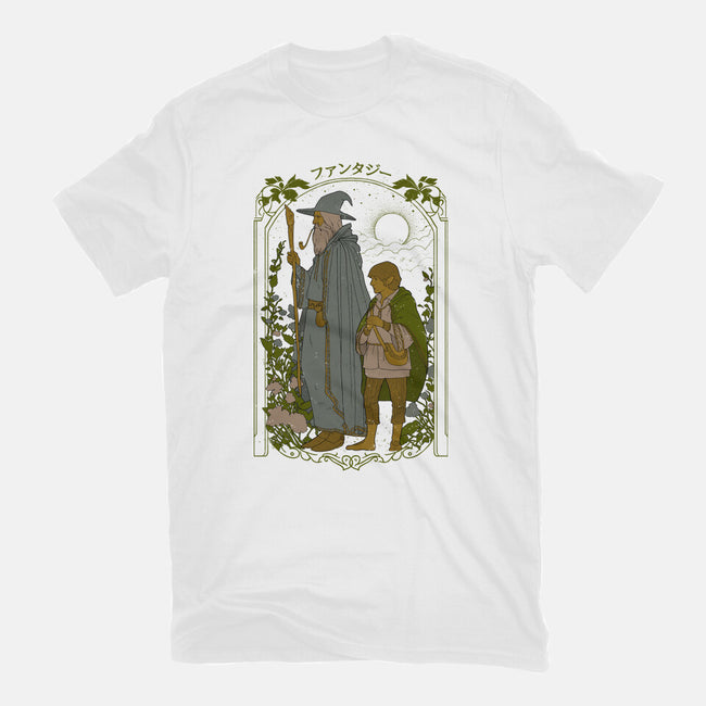 Fantastic Adventure-womens fitted tee-Hafaell