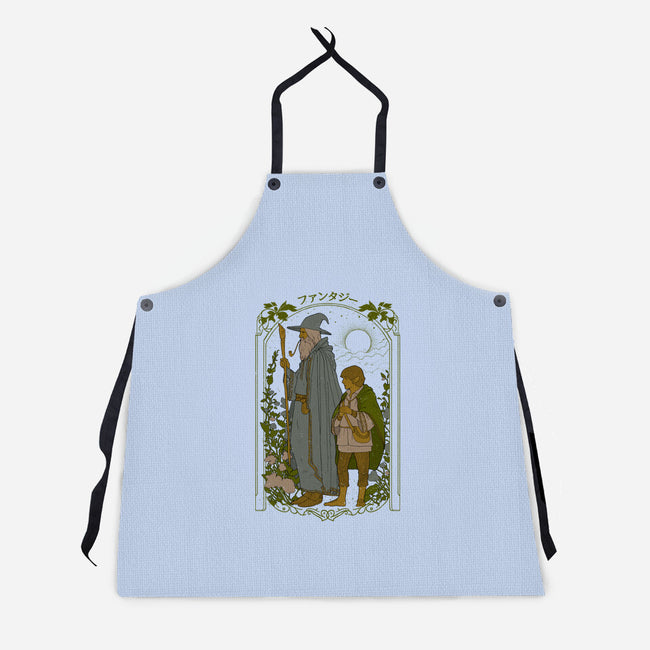 Fantastic Adventure-unisex kitchen apron-Hafaell