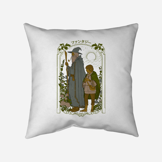 Fantastic Adventure-none removable cover w insert throw pillow-Hafaell