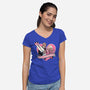 Gonna Need A Wheelchair-womens v-neck tee-momma_gorilla