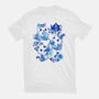 Animals Tea Ceremony-womens fitted tee-ricolaa