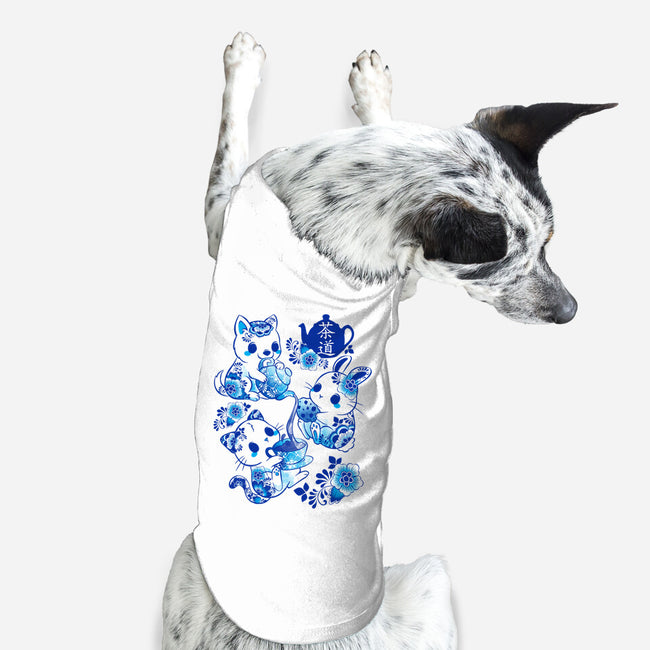 Animals Tea Ceremony-dog basic pet tank-ricolaa