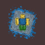 Yellow Guy-none removable cover w insert throw pillow-nickzzarto