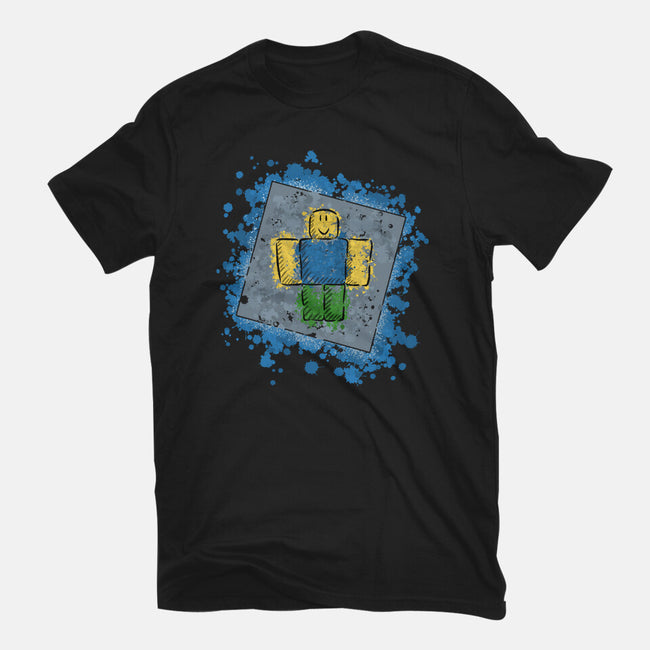 Yellow Guy-womens fitted tee-nickzzarto