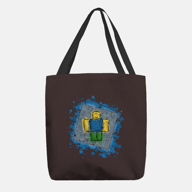 Yellow Guy-none basic tote bag-nickzzarto