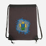 Yellow Guy-none drawstring bag-nickzzarto