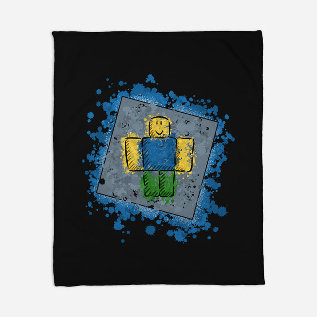 Yellow Guy-none fleece blanket-nickzzarto