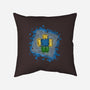 Yellow Guy-none removable cover w insert throw pillow-nickzzarto