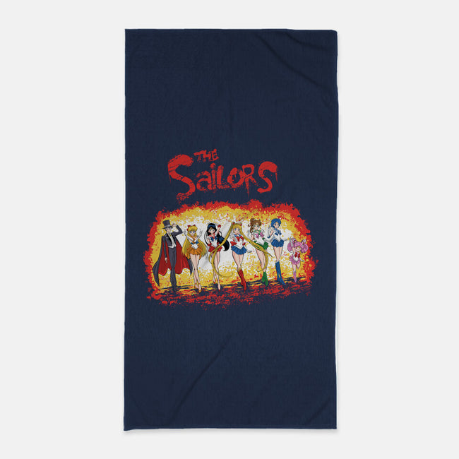 The Sailors-none beach towel-zascanauta
