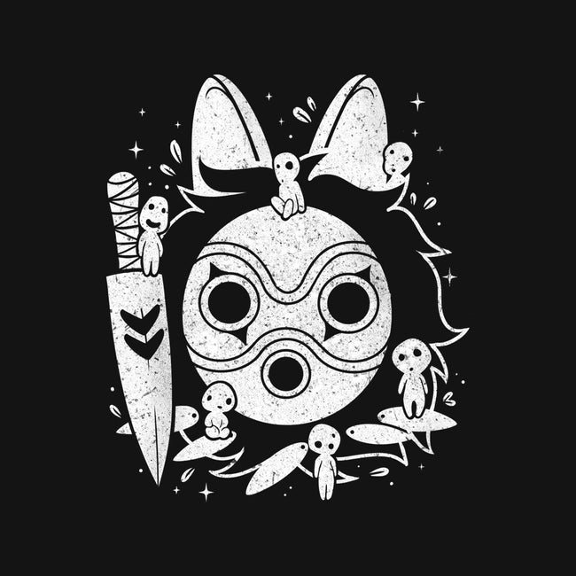 The Princess Of The Forest-unisex pullover sweatshirt-Eoli Studio