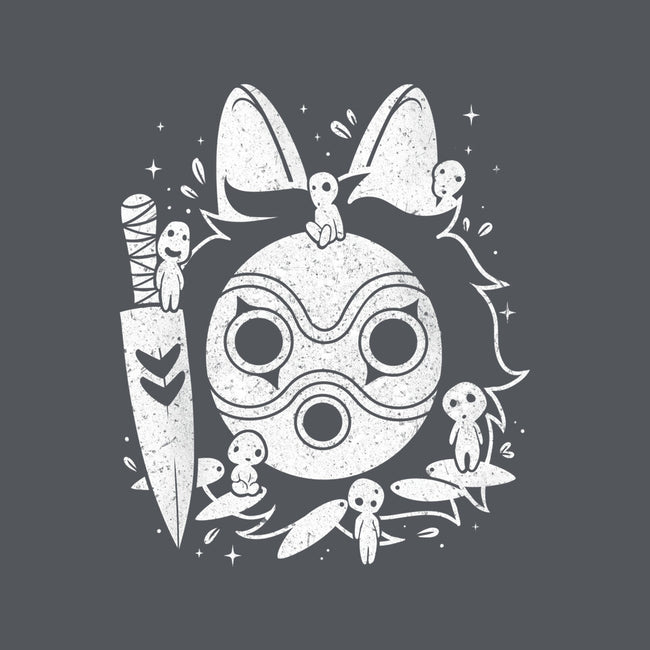 The Princess Of The Forest-mens heavyweight tee-Eoli Studio
