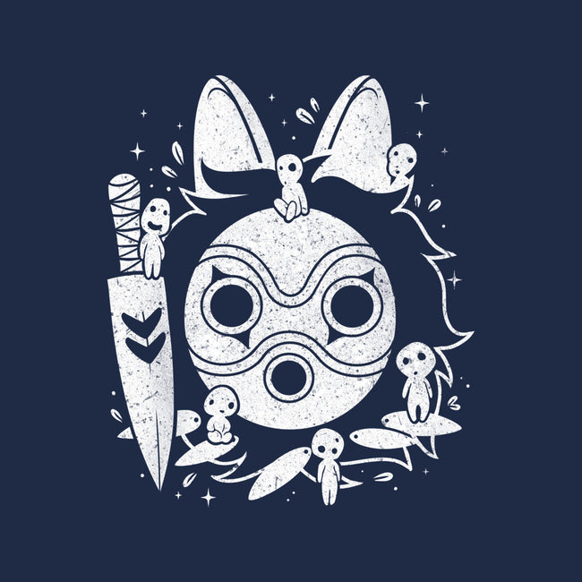 The Princess Of The Forest-mens premium tee-Eoli Studio