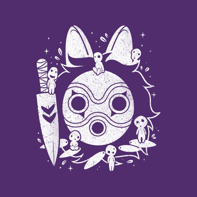 The Princess Of The Forest-womens basic tee-Eoli Studio