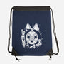 The Princess Of The Forest-none drawstring bag-Eoli Studio