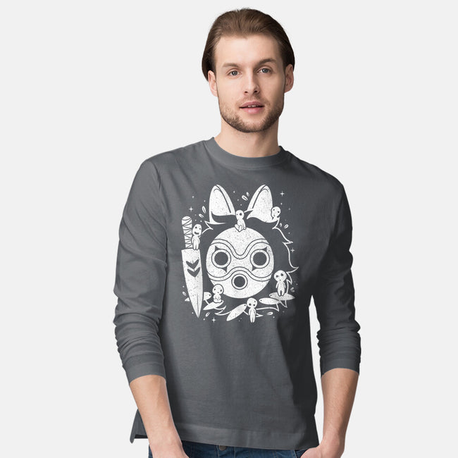 The Princess Of The Forest-mens long sleeved tee-Eoli Studio